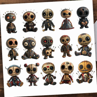 Voodoo Dollars Aufkleber