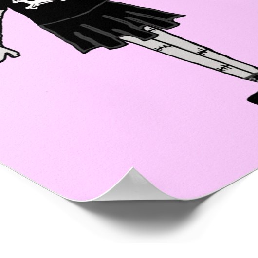 Voodoo Dollies "Felicity Bliss" Poster (Ecke)