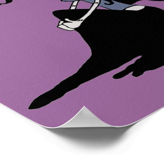 Voodoo Dollies "Mercy Bedlam" Poster (Ecke)