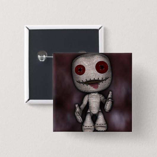 Voodoo Dolly Button (Vorne & Hinten)