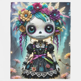 Voodoo Dollz Fleece Blanket