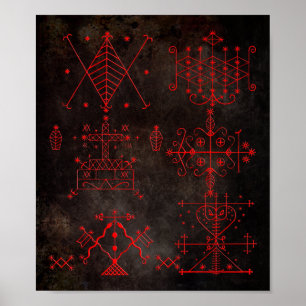 Voodoo druckt poster