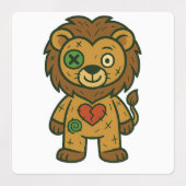 Voodoo-Fehlmatten - Aufkleberpackung mit Push Rebe Etiketten (Design 1)