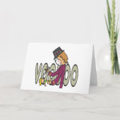 Voodoo Feiertagskarte (Vorderseite)