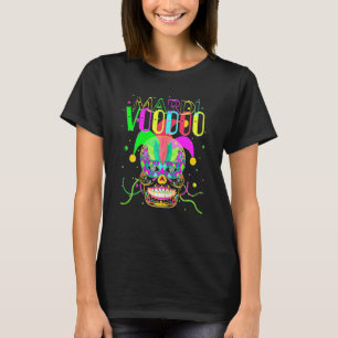 Voodoo für Frauen Mardi Gras Kostüme Frauen T-Shirt