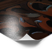 Voodoo Gentleman Baron Samedi Fotodruck (Ecke)