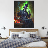 Voodoo Gentleman Baron Samedi Leinwanddruck (Insitu (Schlafzimmer))