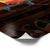 Voodoo Gentleman Baron Samedi Poster (Ecke)