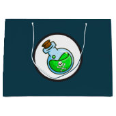 Voodoo-Geschenktasche - Groß, Glossy (POISON) Große Geschenktüte (Vorderseite)