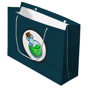 Voodoo-Geschenktasche - Groß, Glossy (POISON) Große Geschenktüte