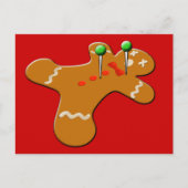 Voodoo Gingerbread Mann Weihnachten Spaß (Vorderseite)