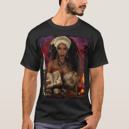 Voodoo Goddess Ritual Artwork T-Shirt