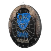 Voodoo Heads ~ Höhle Dartscheibe (Vorderseite rechts)