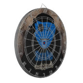 Voodoo Heads ~ Höhle Dartscheibe (Vorderseite Links)