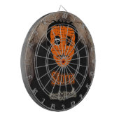 Voodoo Heads ~ Höhle Dartscheibe (Vorderseite Links)