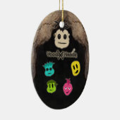 Voodoo Heads ~ Höhle Keramikornament (Rechts)