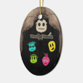 Voodoo Heads ~ Höhle Keramikornament (Links)