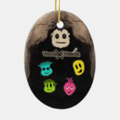 Voodoo Heads ~ Höhle Keramikornament (Hinten)