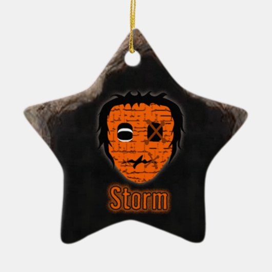 Voodoo Heads ~ Höhle Keramikornament (Vorne)