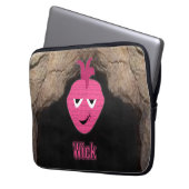 Voodoo Heads ~ Höhle Laptopschutzhülle (Vorderseite Links)