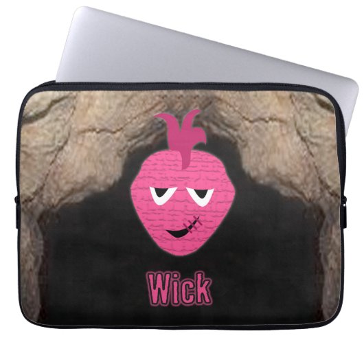 Voodoo Heads ~ Höhle Laptopschutzhülle (Vorderseite)