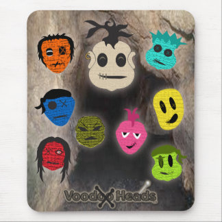 Voodoo Heads ~ Höhle Mousepad