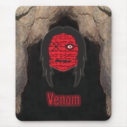 Voodoo Heads ~ Höhle Mousepad (Vorne)