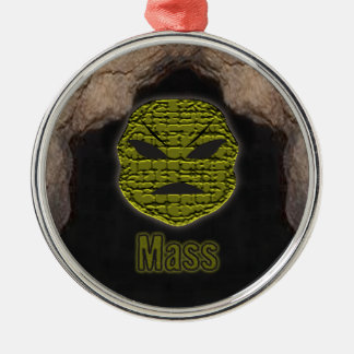 Voodoo Heads ~ Höhle Silbernes Ornament