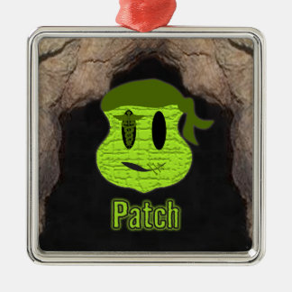 Voodoo Heads ~ Höhle Silbernes Ornament