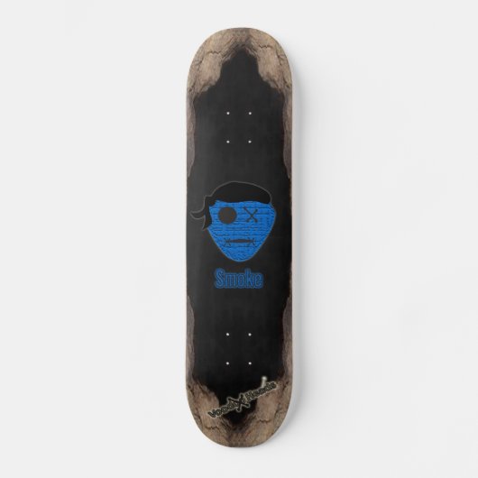 Voodoo Heads ~ Höhle Skateboard (Vorderseite)