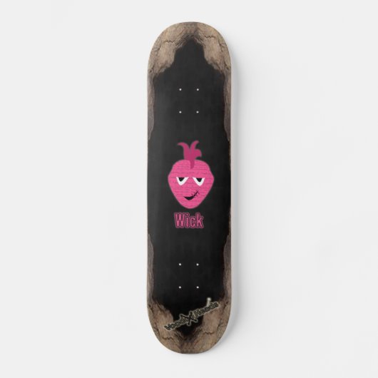 Voodoo Heads ~ Höhle Skateboard (Vorderseite)