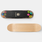 Voodoo Heads ~ Höhle Skateboard (Horizontal)
