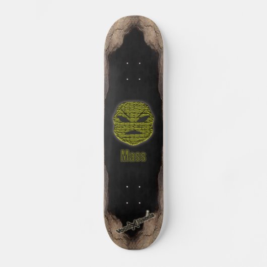 Voodoo Heads ~ Höhle Skateboard (Vorderseite)