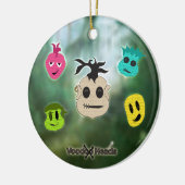 Voodoo Heads ~ Sumpf Keramik Ornament (Links)
