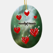 Voodoo Heads ~ Sumpf Keramik Ornament (Hinten)