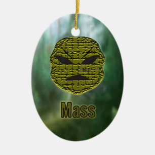 Voodoo Heads ~ Sumpf Keramikornament