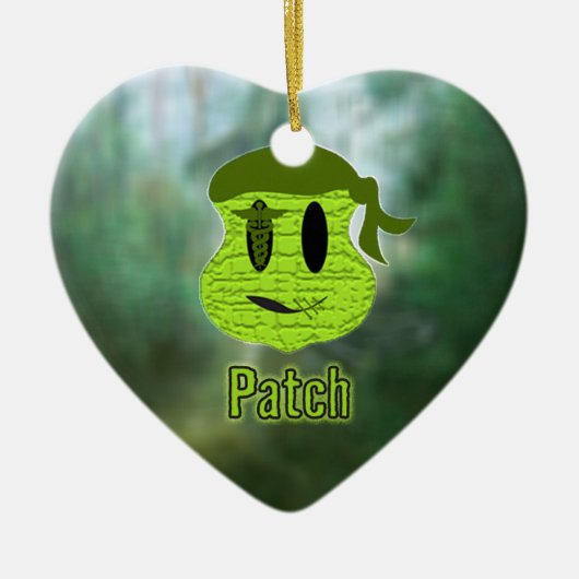 Voodoo Heads ~ Sumpf Keramikornament (Vorne)