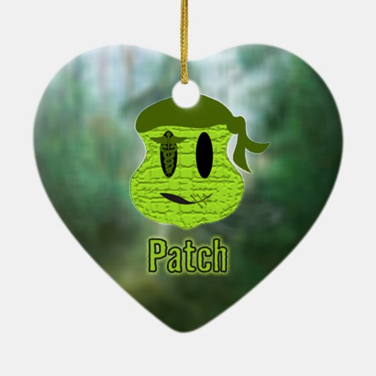 Voodoo Heads ~ Sumpf Keramikornament (Hinten)