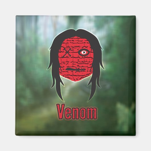 Voodoo Heads ~ Sumpf Magnet (Vorne)