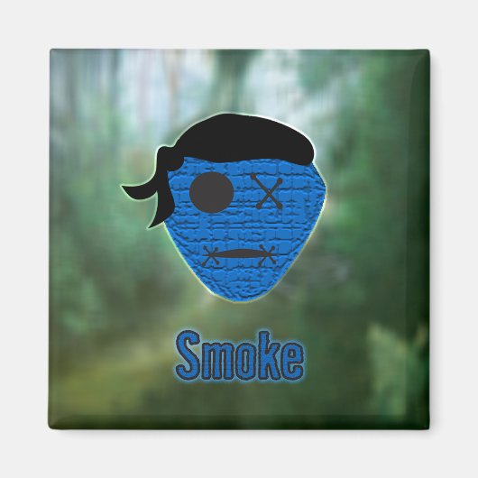 Voodoo Heads ~ Sumpf Magnet (Vorne)