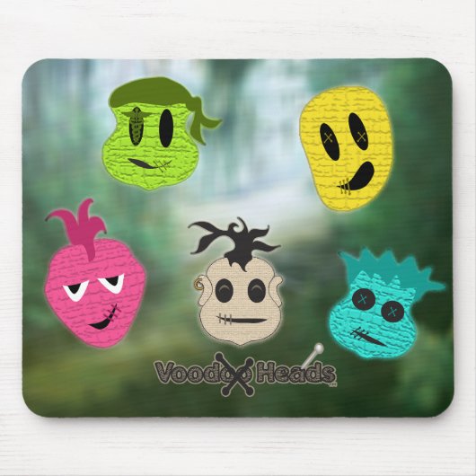Voodoo Heads ~ Sumpf Mousepad (Vorne)