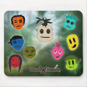 Voodoo Heads ~ Sumpf Mousepad