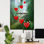 Voodoo Heads ~ Sumpf Poster (Heimbüro)