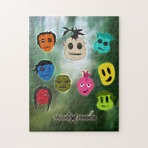 Voodoo Heads ~ Sumpf Puzzle