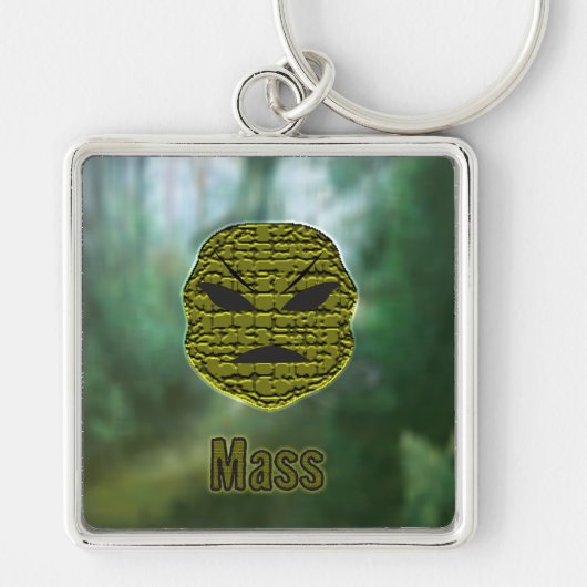 Voodoo Heads ~ Sumpf Schlüsselanhänger (Vorne)