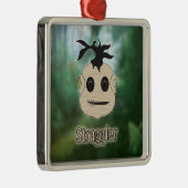 Voodoo Heads ~ Sumpf Silbernes Ornament (Rechts)