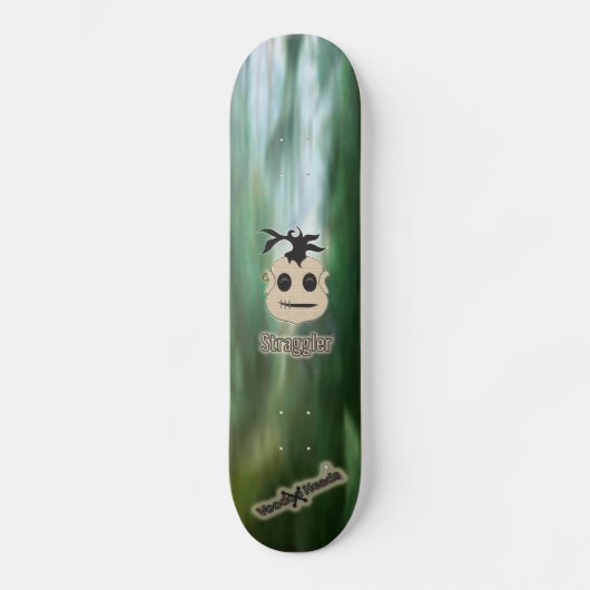 Voodoo Heads ~ Sumpf Skateboard (Vorderseite)