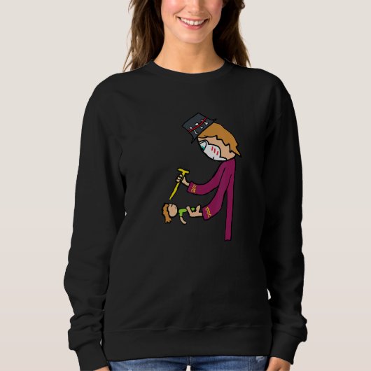 Voodoo Hexendoktor Sweatshirt (Vorderseite)