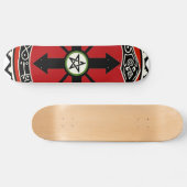 Voodoo-Hexerei-Skateboard Skateboard (Horizontal)