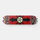 Voodoo-Hexerei-Skateboard Skateboard (Horizontal)
